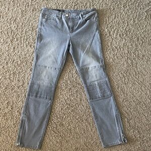 Armani Exchange skinny Knee Detailed Jean